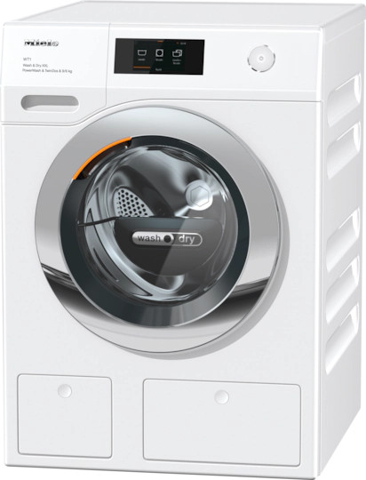 Máy giặt-sấy Miele WTW 870 WPM - WT1 Edition - PWash&amp;TDos - 9/6kg - Trắng