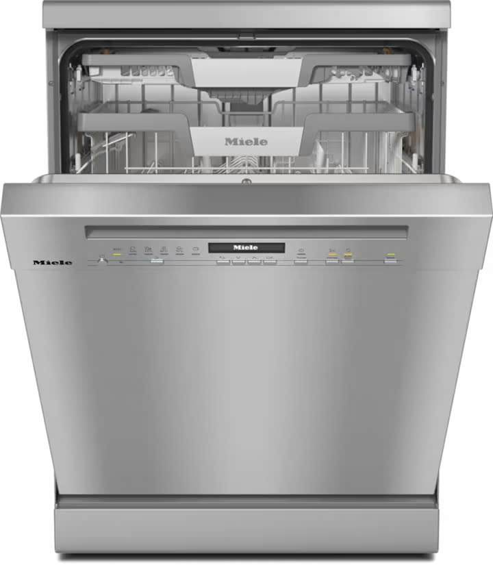 Máy rửa chén độc lập Miele G 7130 SC AutoDos CLST - Mặt thép không gỉ