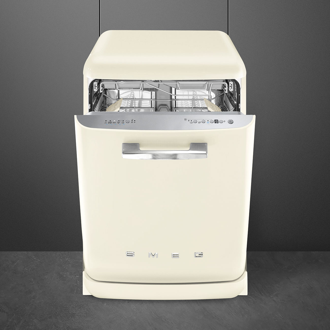 Máy rửa bát độc lập Smeg LVFABCR3 - 50's Style Crema - Planetario