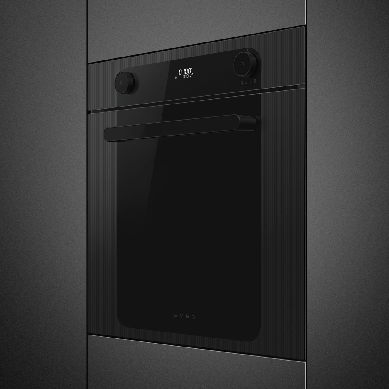 Lò nướng kèm hấp Smeg SO6201S2B - Galileo SteamOne - 60cm - Musa Đen