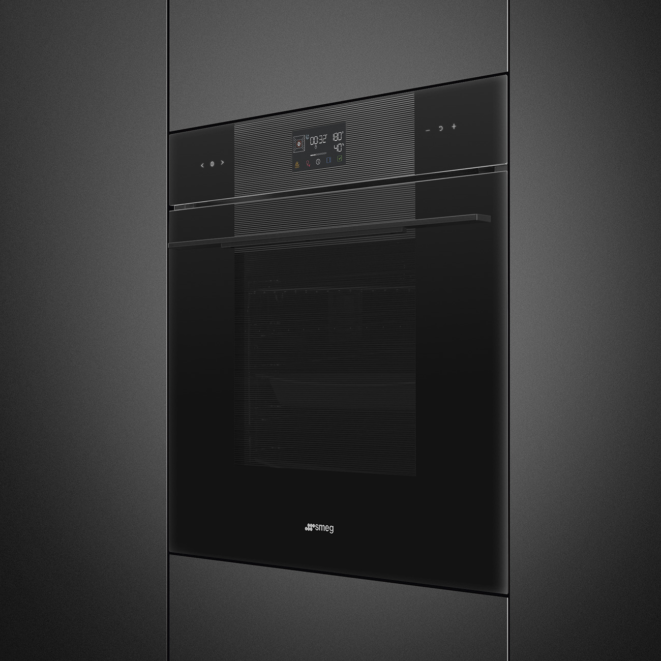 Lò nướng Smeg SOP6102TB3 - Galileo Pirolítico Tradicional - 60cm - Línea Đen Bóng