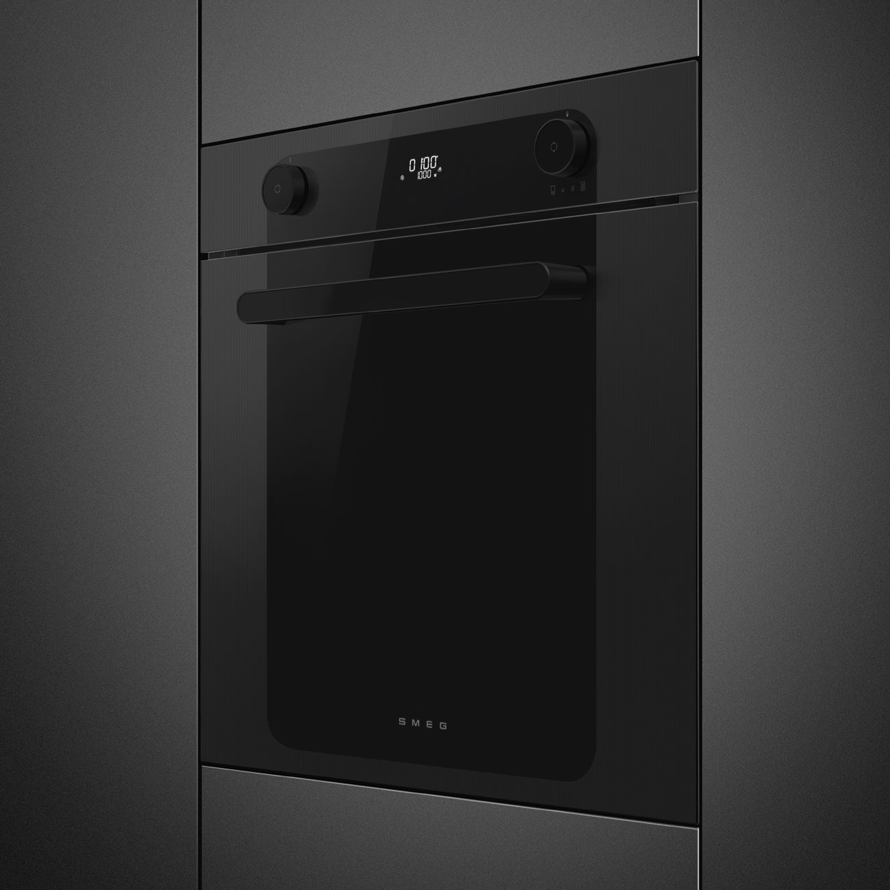 Lò nướng kèm hấp Smeg SOP6201S2B - Galileo Vapor Pirolítico - 60cm - Musa Đen
