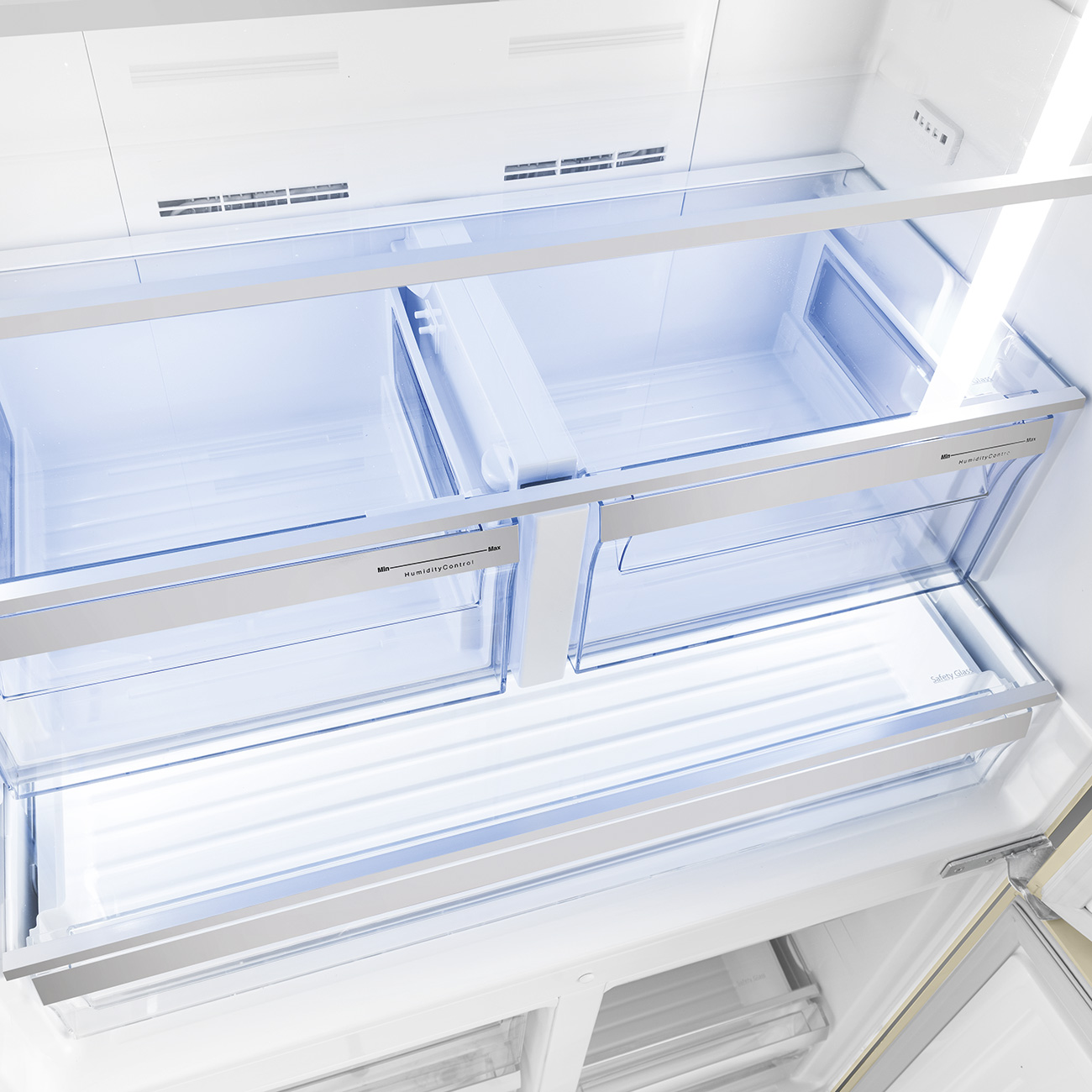 Chi tiết ngăn tủ lạnh Smeg FQ60CPO6